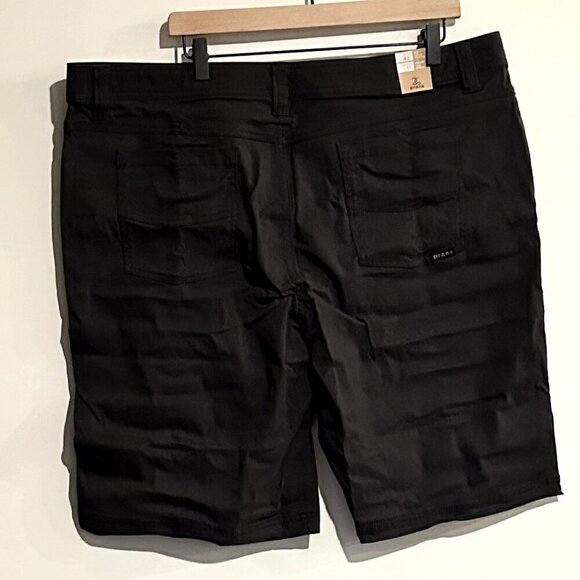 NWT Prana Men's Brion 11 inch Short in Charcoal - Size 42 - Picture 8 of 9